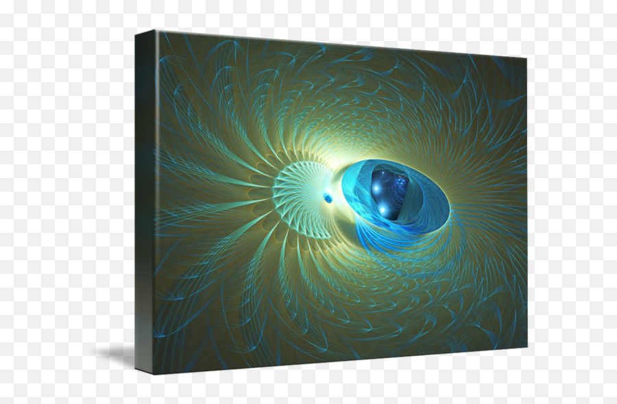 Wormhole Exit To Poseidon By Randall Klopping - Space Illusions Png,Wormhole Png