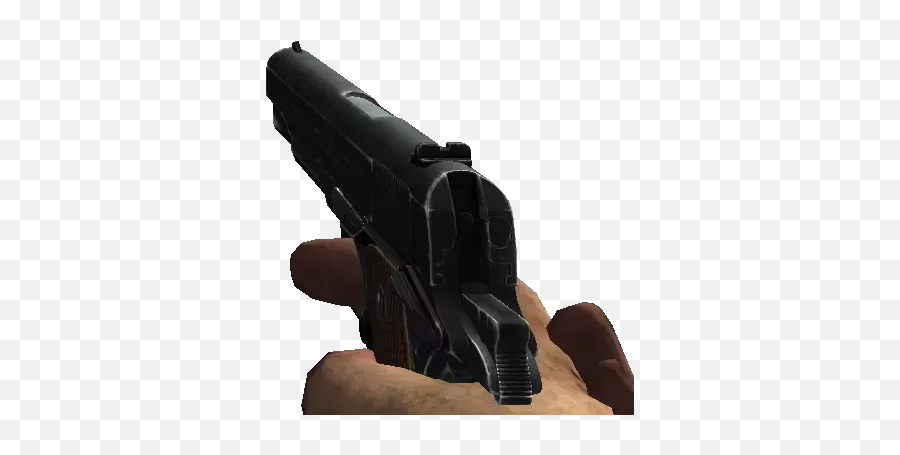 How To Hold A Pistol - Call Of Duty Pistol Png,Hand Holding Gun Transparent