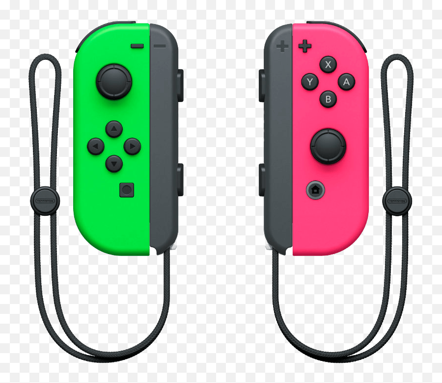 Download Nintendo Switch - Nintendo Switch Controller Pink And Green Png,Switch Controller Png