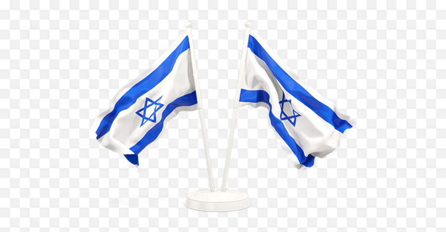 Two Waving Flags - Estados Unidos E Israel Png,American Flag Waving Png