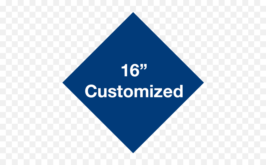 Blue Diamonds Png - 16 Blue Diamond Custom Safety Floor Sign,Blue Diamond Png