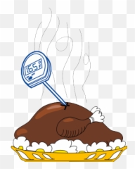Hot Food Clip Art Transparent - Turkey Clipart Png,Cooked Turkey Png