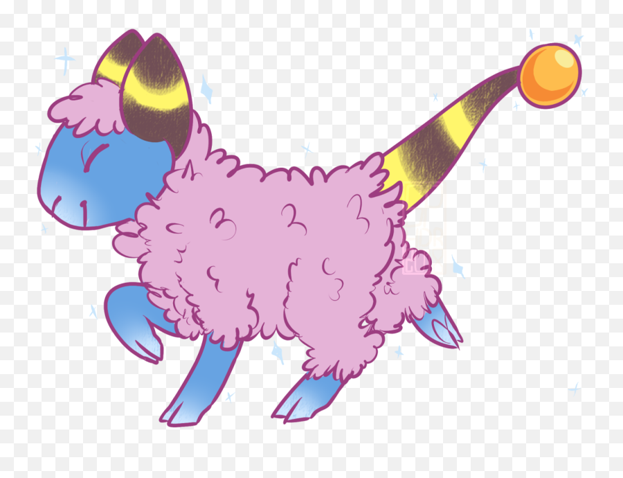 Download This Past Sunday Was The Mareep Pokemon Go - Cartoon Png,Pokemon Go Png