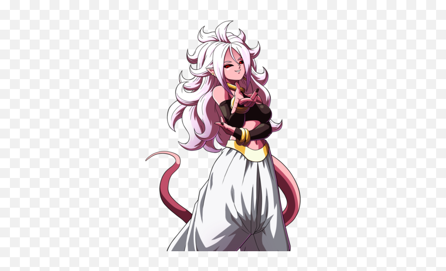 Majin Buu Android 18 Transparent Png - Android 21 Good X Goku,Android 18 Png