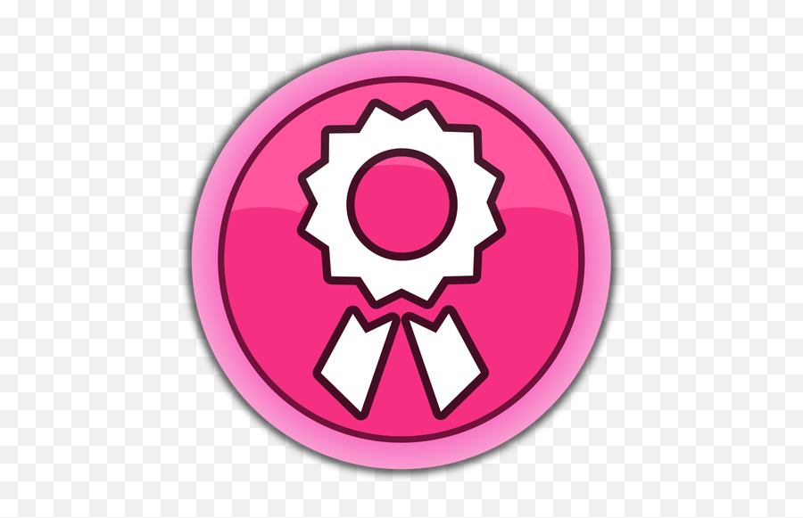 Pink Reward Button - Pink Animal Crossing Icon Transparent Png,Pink Subscribe Button Png