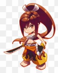 Azure - Erza Scarlet Chibi Png,Erza Scarlet Png