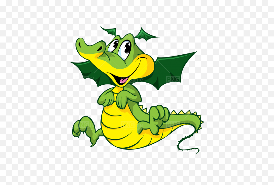 Flying Baby Crocodile Cartoon Png Free Download - Photo 525 Puff Of The Magic Dragon,Cartoon Water Png