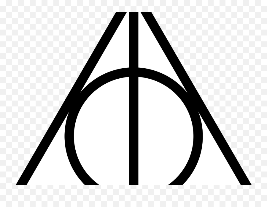 Harry Potter Dictionary The Deathly Hallows - Doni Logo Harry Potter Drawings Easy Png,Harry Potter Logo Transparent