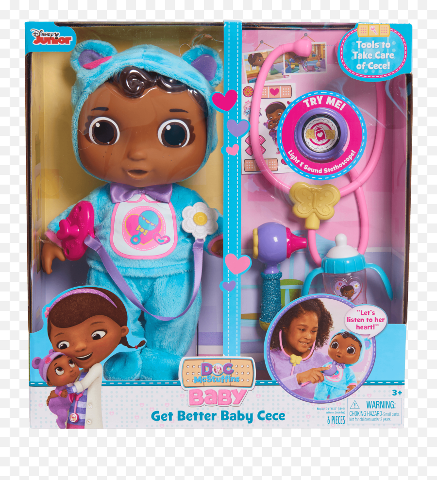 Doc Mcstuffins Get Better Baby Cece - Walmartcom Doc Mcstuffins Cece Doll Png,Doc Mcstuffins Png