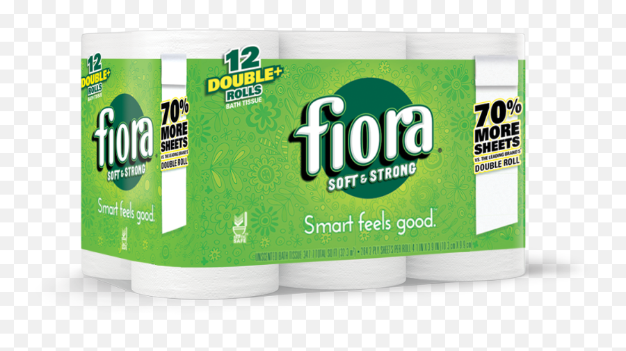 Fiora Toilet Paper Bath Tissue - Packaging And Labeling Png,Toilet Paper Png