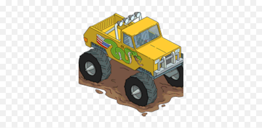 Cletusu0027 Monster Truck The Simpsons Tapped Out Wiki Fandom - Simpsons Monster Truck Png,Monster Truck Png