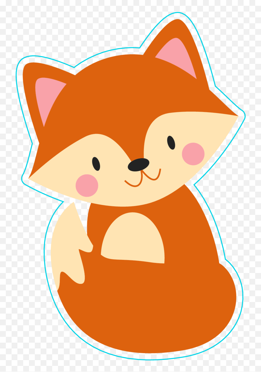 Fox Png Baby - Cute Fox Vector Transparent Cartoon Jingfm Cute Fox Clipart,Fox Clipart Png