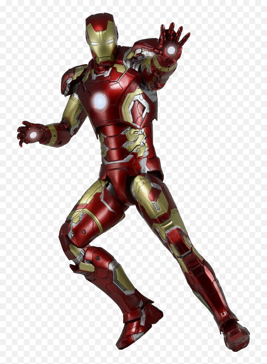 Png Background - Neca Iron Man Mark 43,Iron Man Transparent