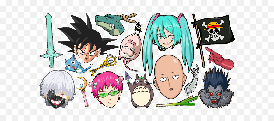 Anime - Custom Cursor Browser Extension Cartoon Png,Anime Transparent Png