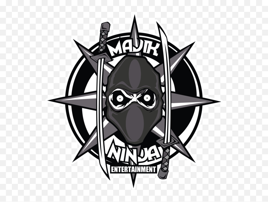Majik Ninja Entertainment - Majik Ninja Entertainment Png,Ninja Logo Png