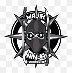 Majik Ninja Entertainment - Majik Ninja Entertainment Png,Ninja Logo Png