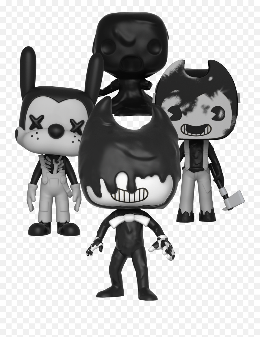 Bendy And The Ink Machine Logo Png - Figurine Pop Bendy And The Ink Machine,Bendy And The Ink Machine Logo