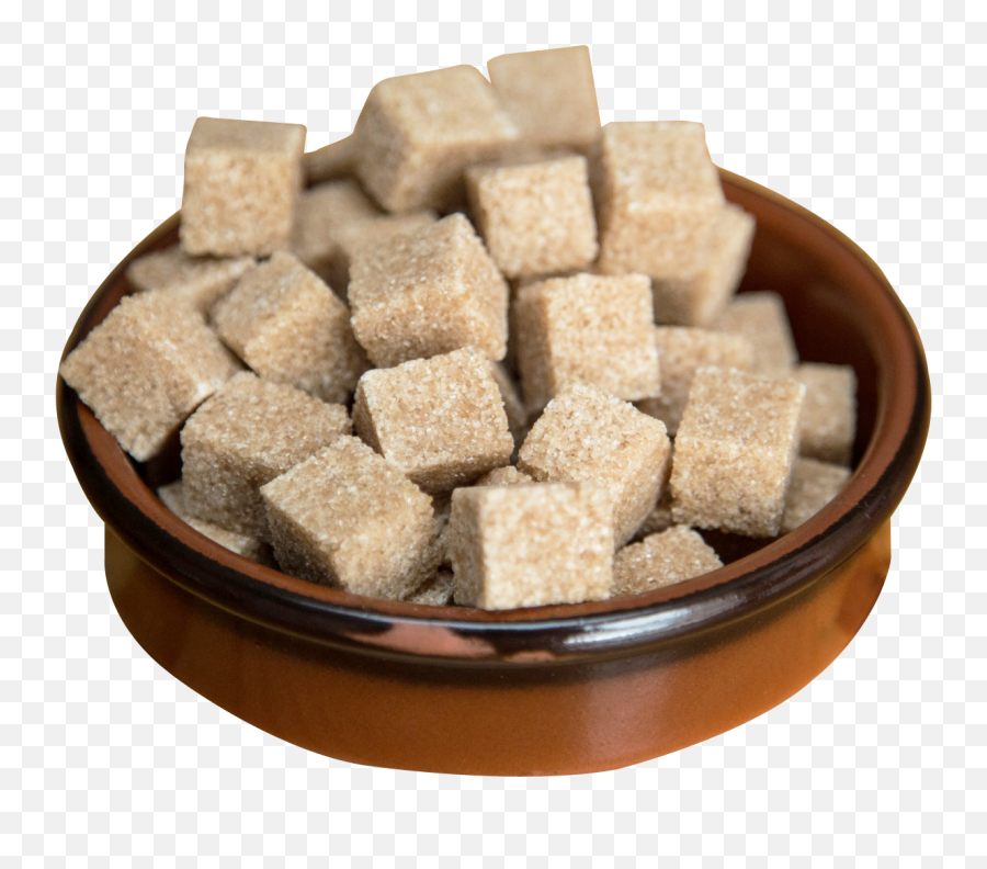 Brown Cane Sugar Cubes Png Image - Brown Sugar Cube Png,Sugar Transparent