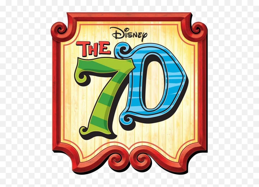 The 7d - 7d Logo Png,Disney D Logo