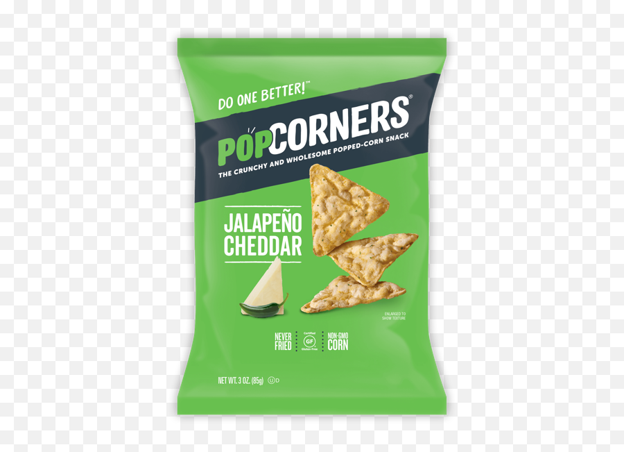 Jalapeño Cheddar Corn Chips - Wildfyr Popcorners Cheddar And Jalapeno Png,Jalapeno Png