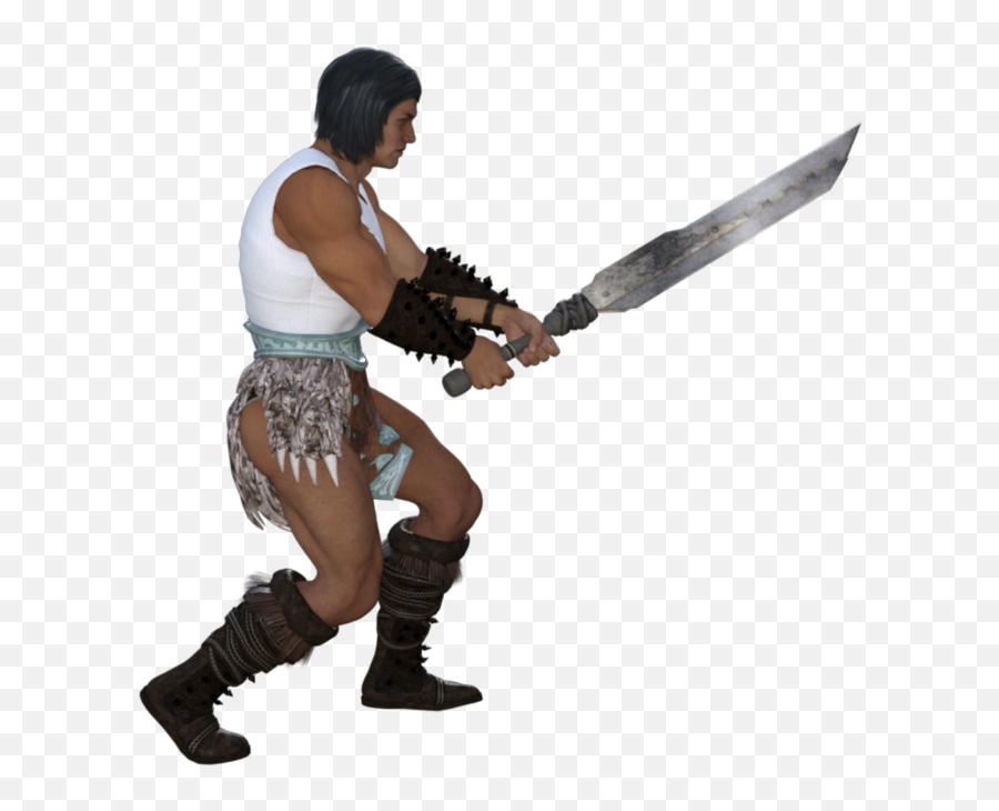 Barbarian Pos4png Daz 3d Gallery Models And - Machete,Barbarian Png