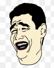 Download Laughing Man Png Meme Transparent - Uokplrs Laughing Man Face Meme,Dank Meme Png