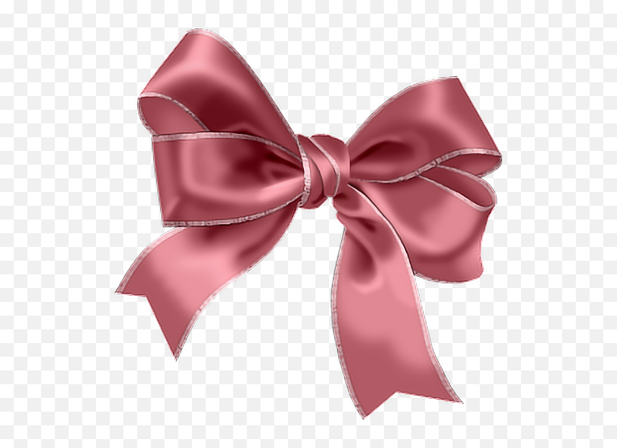 Ribbon Sticker By Rila - Moño Rosa Png,Red Bow Transparent Background