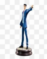 Phoenix Wright Statue - Phoenix Wright Figura Png,Phoenix Wright Png