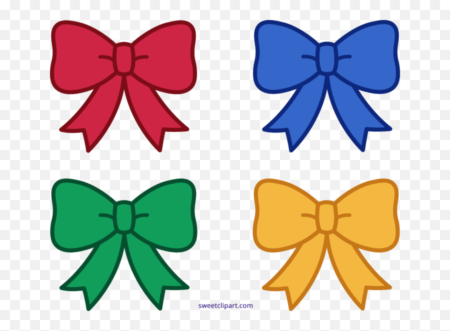 Clip Art Hair Bow Clipart - Clipart Bows Png,Bow Clipart Png