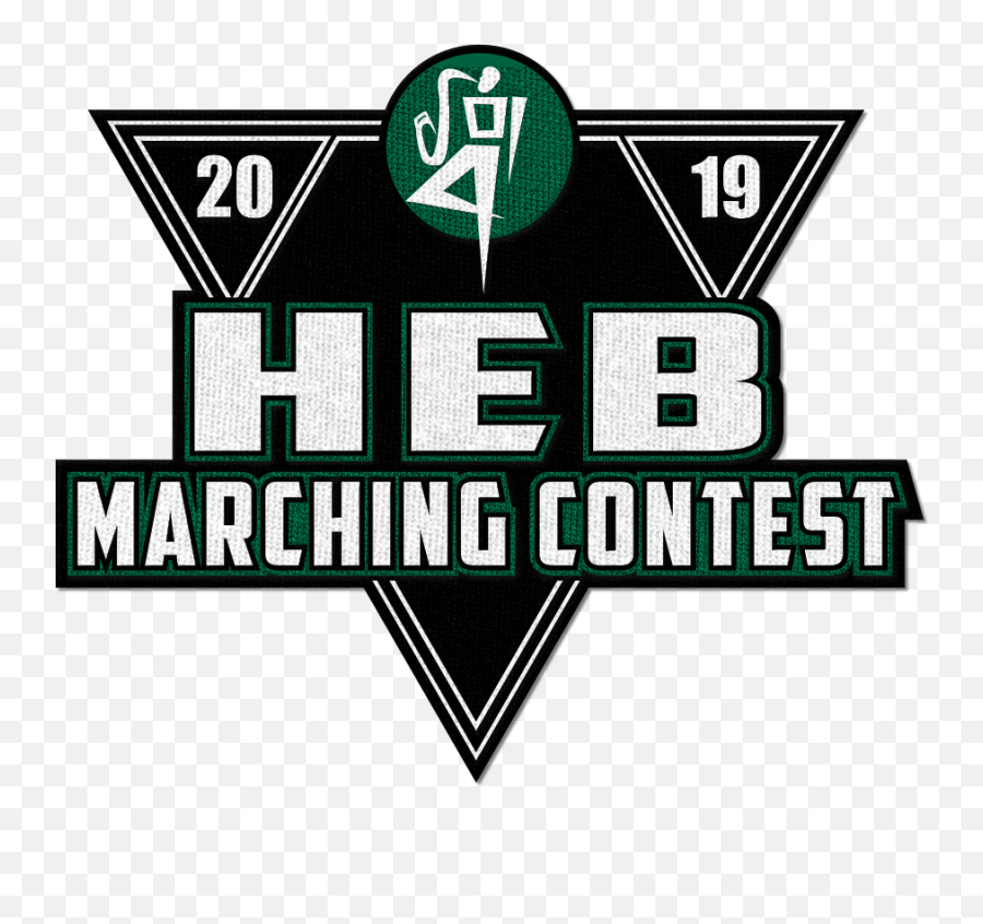 2019 Heb Marching Band Contest Patch - Language Png,Heb Logo Png