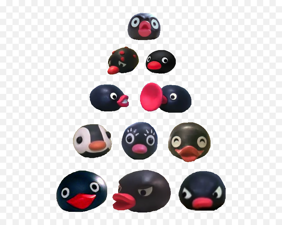 Pingu Png - This Is The File Of Heads I Use For Pingu Posts Transparent Pingu,Pingu Png