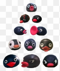 Pingu Png - This Is The File Of Heads I Use For Pingu Posts Transparent Pingu,Pingu Png
