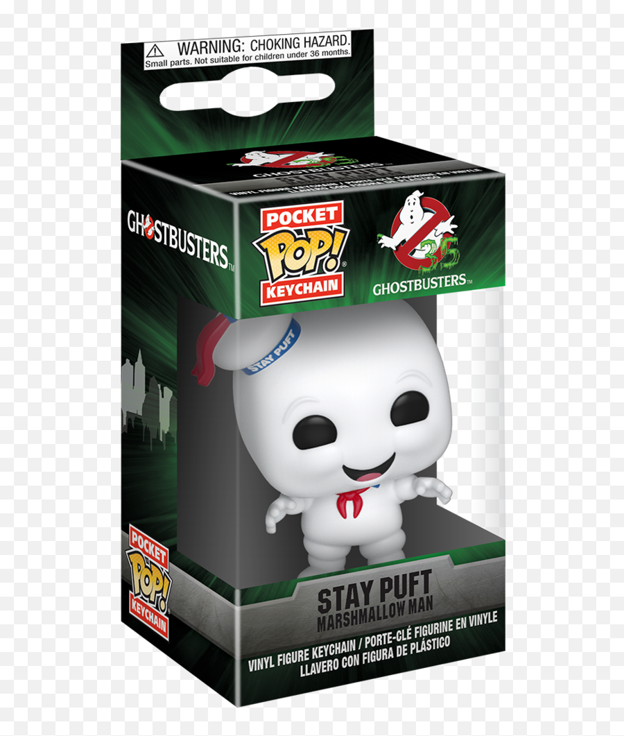 Stay Puft - Ghostbusters Pop Keychain Ghostbusters Stay Puft Png,Stay Puft Marshmallow Man Png
