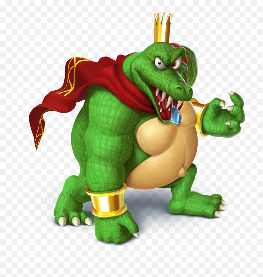 King K - Donkey Kong Country 3 King K Rool Png,King K Rool Png