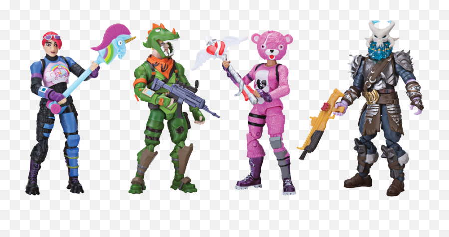 Fortnite Squad Mode Core Figure 4 Pk - Jazwares Fortnite Png,Brite Bomber Png