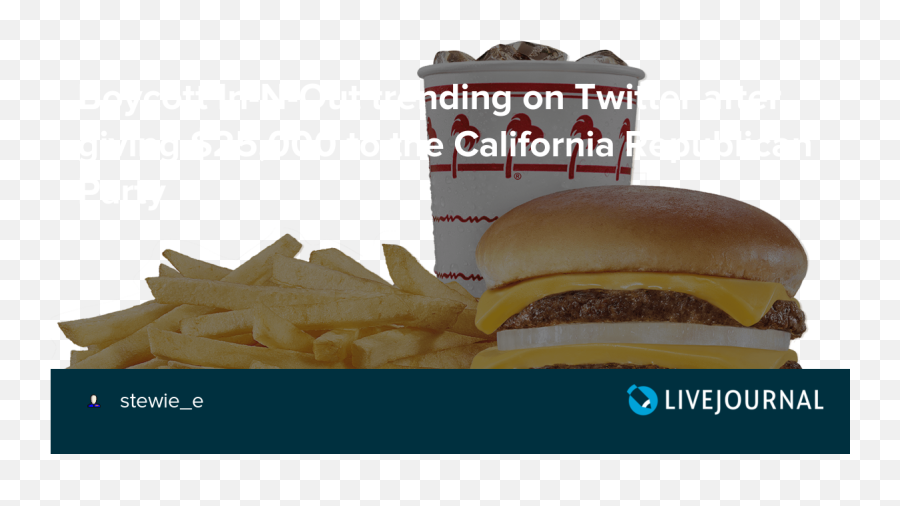 Boycott In - Hamburger Bun Png,In N Out Png