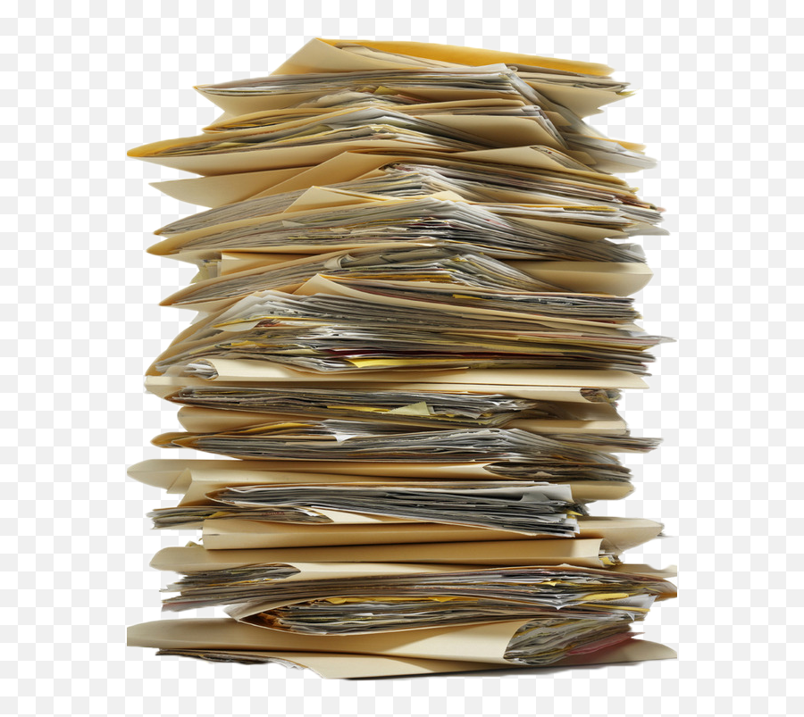 Restaurant Invoices - Pile Of Legal Documents Png,Stack Of Paper Png