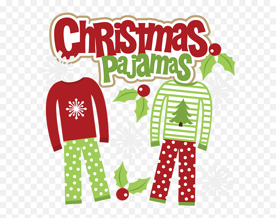 Pin - Christmas Pj Clipart Png,Pajamas Png