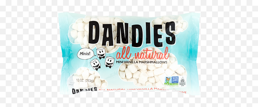 Dandies Small Marshmallows - Dandies Mini Marshmallows Png,Marshmallows Png