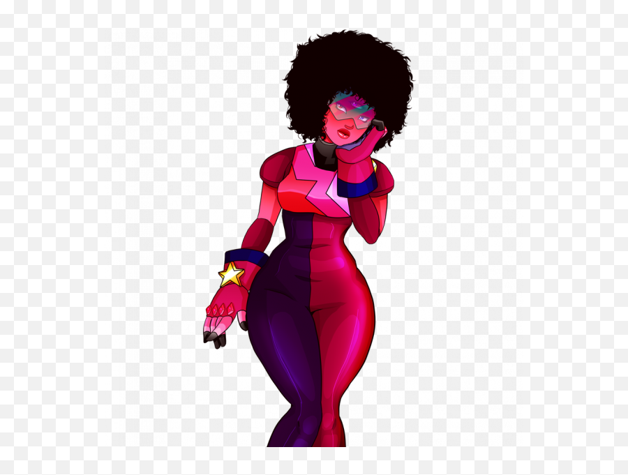 Garnet Steven Universe Png Transparent Images Clipart - Anime Garnet Steven Universe,Garnet Transparent