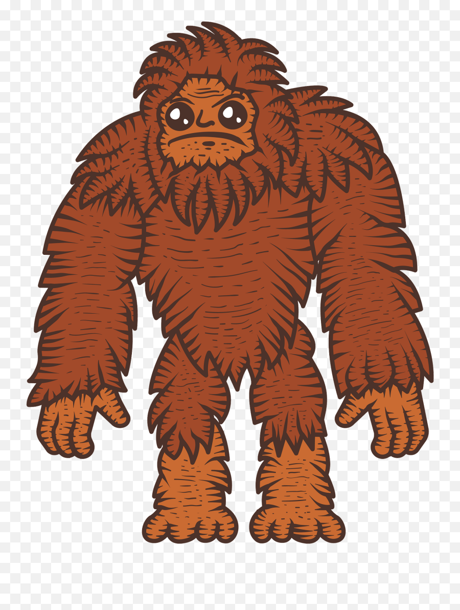 Bigfoot Clipart - Bigfoot Clipart Transparent Png,Bigfoot Transparent