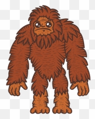 Bigfoot Clipart - Bigfoot Clipart Transparent Png,Bigfoot Transparent
