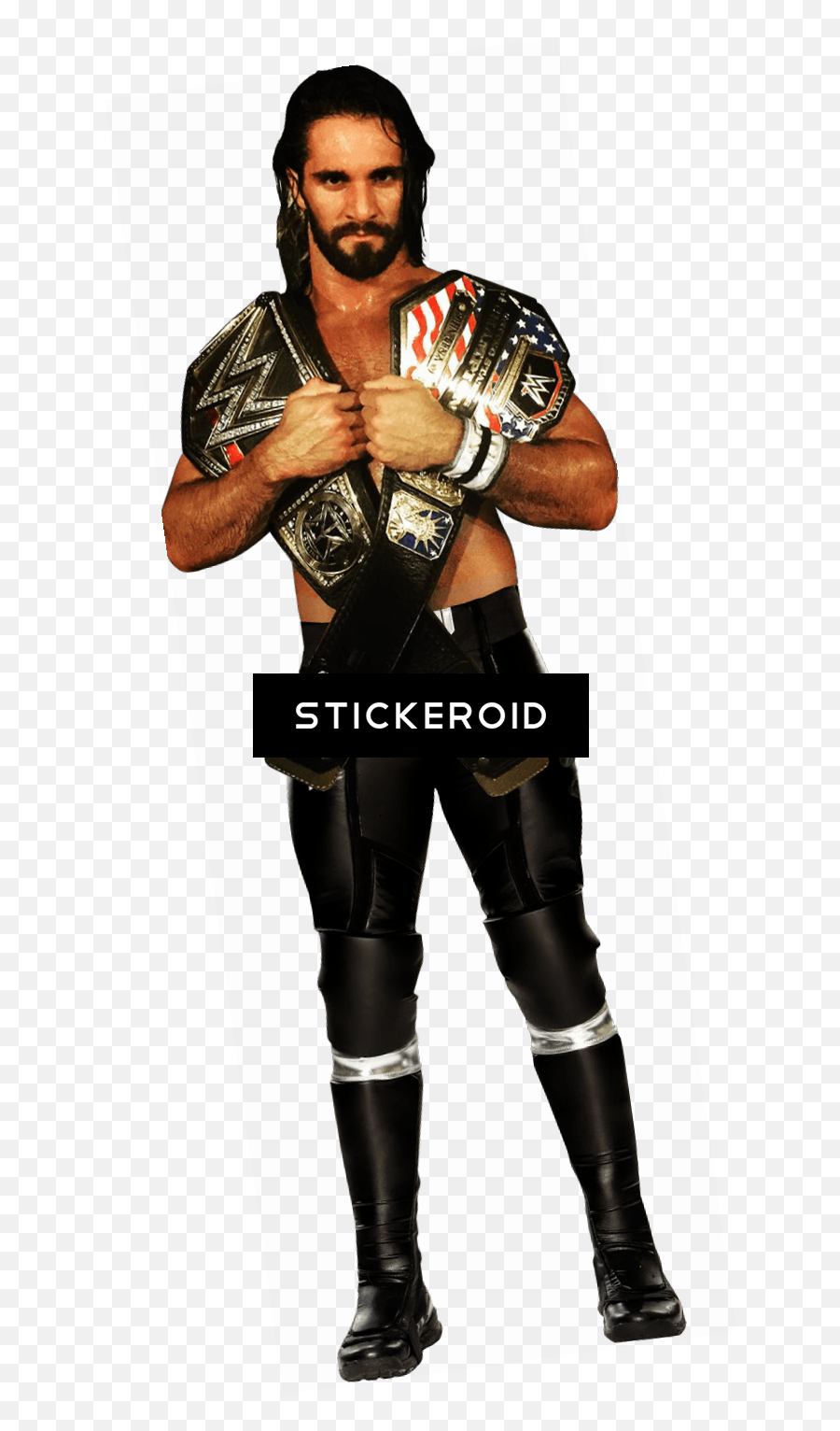 Download Seth Rollins Belt Around Neck - Advanced Graphics Cartoon Seth Rollins Png,Seth Rollins Transparent