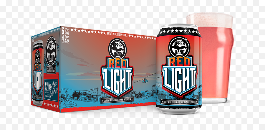 Red Light - Upper Hand Brewery Language Png,Red Light Transparent
