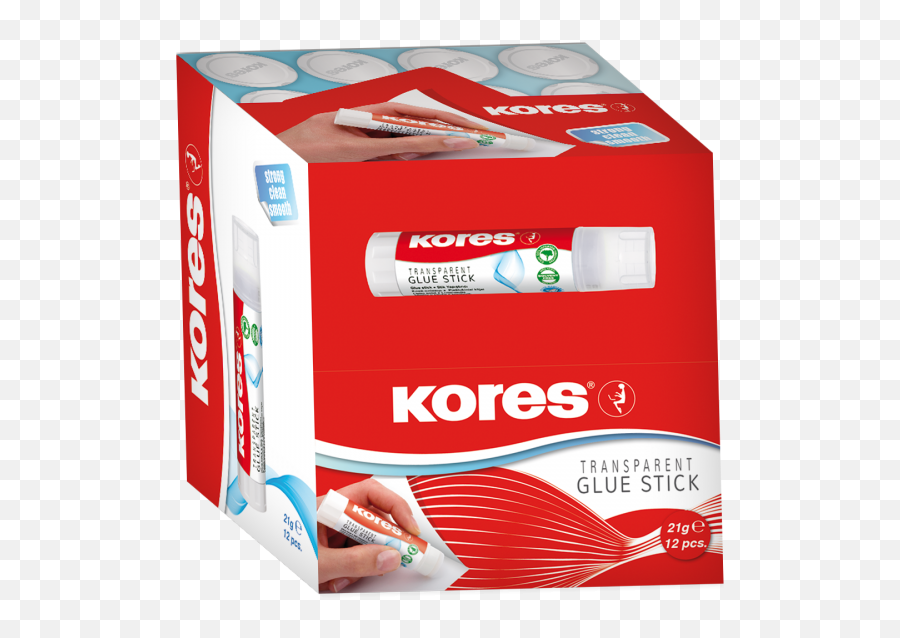 Kores Transparent Glue Stick - Kores Png,Stick Transparent