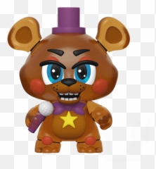 Rockstar Freddy In The Dark - Fnaf Mystery Minis Rockstar Freddy Png,Fnaf Transparent