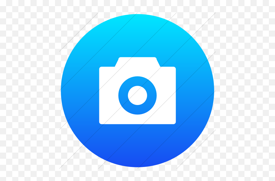 Flat Circle White - Green Snapchat Png,Iphone Camera Icon
