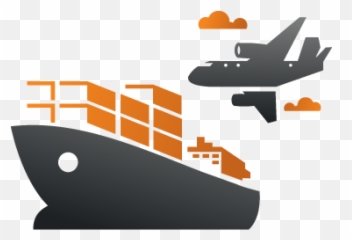 Domestic And International Transport Of Goods Cargo - Custom Clearance Customs Icon Png,Air Freight Icon