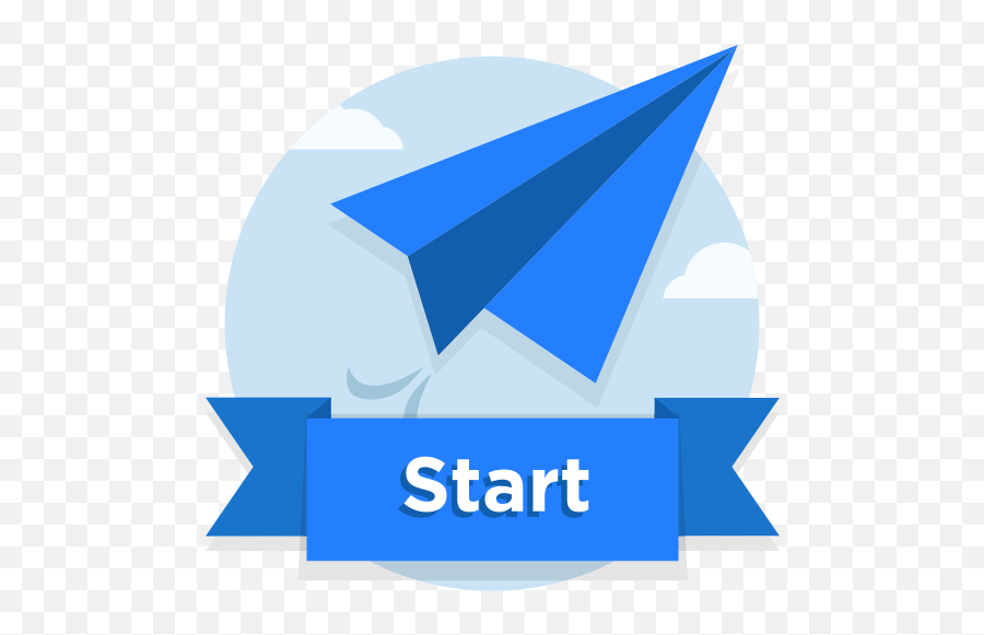 Start Png Blue - Start Png,Start Png