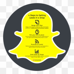 4 Steps To Using Snapchat For Your Real Estate Business - Icones De Png